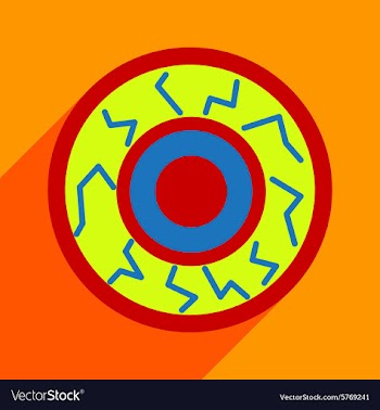 Flat with shadow icon and mobile application vector image