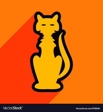 Flat with shadow icon and mobile application vector image