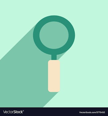 Flat with shadow icon and mobile application vector image