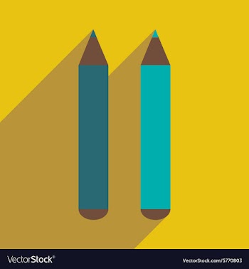Flat with shadow icon and mobile application vector image
