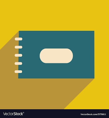 Flat with shadow icon and mobile application vector image