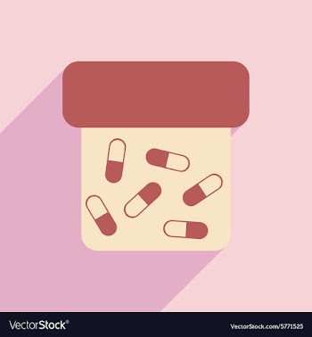 Flat with shadow icon and mobile application vector image