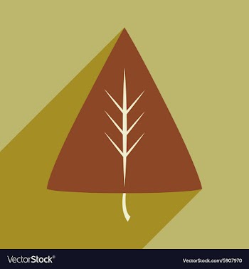 Flat with shadow icon and mobile application vector image