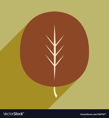 Flat with shadow icon and mobile application vector image
