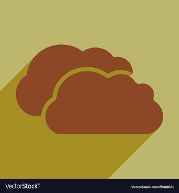 Flat with shadow icon and mobile application vector image