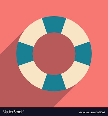 Flat with shadow icon and mobile application vector image