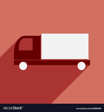 Flat with shadow icon and mobile application vector image