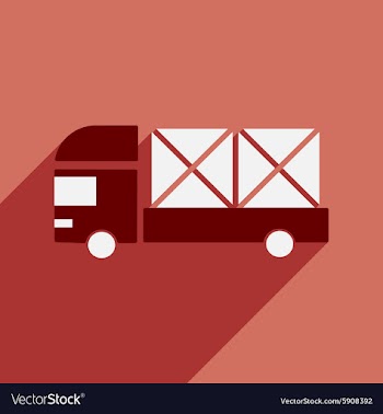Flat with shadow icon and mobile application vector image