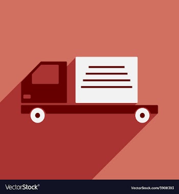 Flat with shadow icon and mobile application vector image