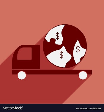 Flat with shadow icon and mobile application vector image