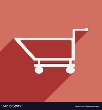 Flat with shadow icon and mobile application vector image