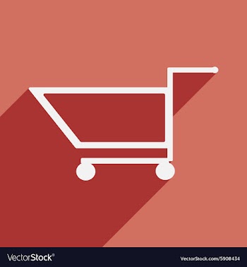 Flat with shadow icon and mobile application vector image