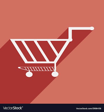 Flat with shadow icon and mobile application vector image