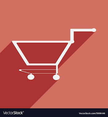 Flat with shadow icon and mobile application vector image