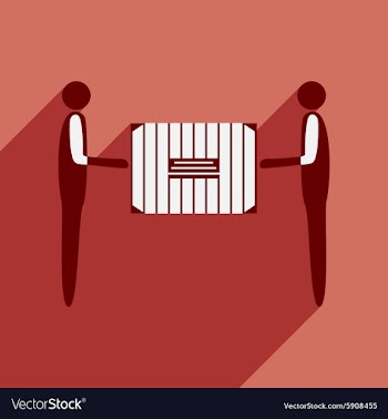 Flat with shadow icon and mobile application vector image