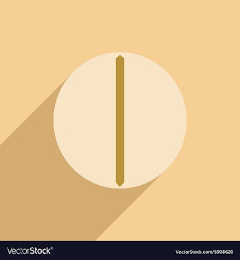 Flat with shadow icon and mobile application vector image