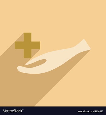 Flat with shadow icon and mobile application vector image