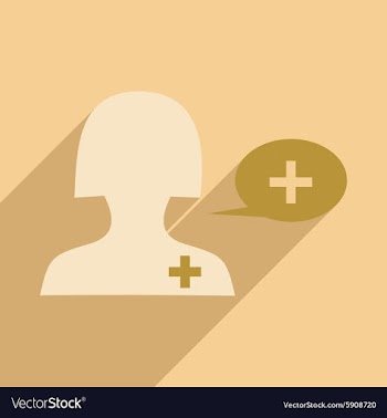 Flat with shadow icon and mobile application vector image
