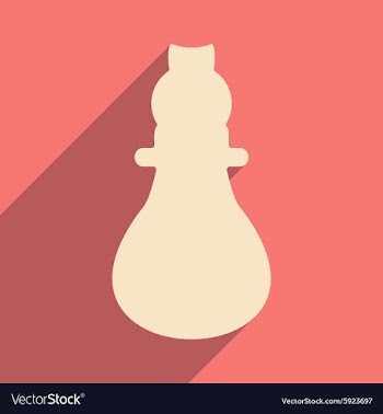 Flat with shadow icon and mobile application vector image