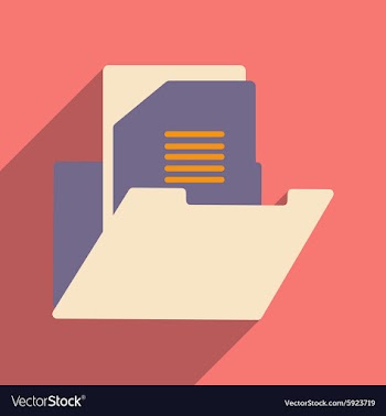 Flat with shadow icon and mobile application vector image