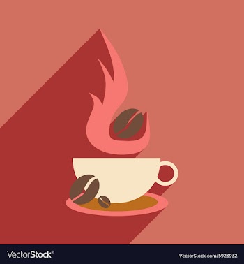 Flat with shadow icon and mobile application vector image