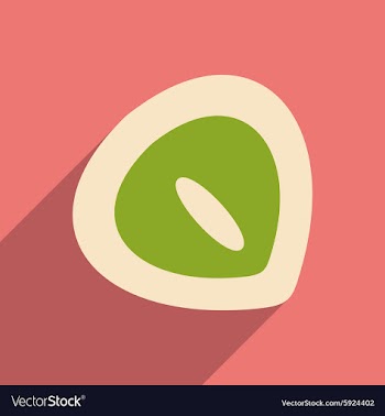 Flat with shadow icon and mobile application vector image