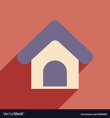 Flat with shadow icon and mobile application vector image