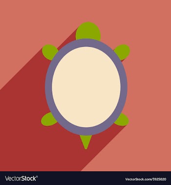 Flat with shadow icon and mobile application vector image