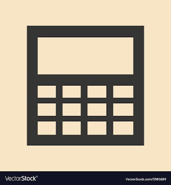 Flat with shadow icon and mobile application vector image