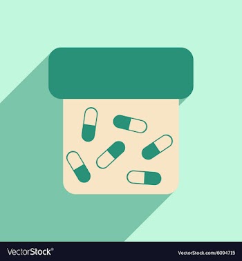 Flat with shadow icon and mobile application vector image