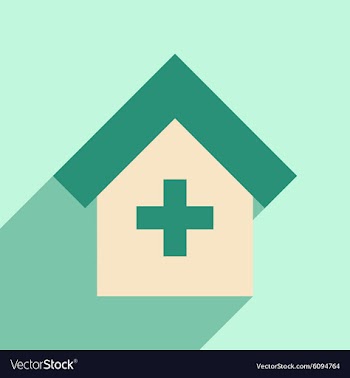 Flat with shadow icon and mobile application vector image