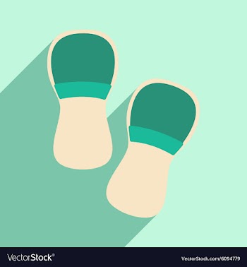 Flat with shadow icon and mobile application vector image
