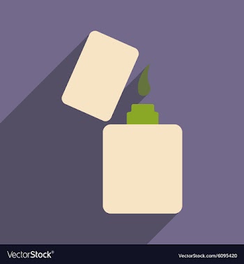 Flat with shadow icon and mobile application vector image