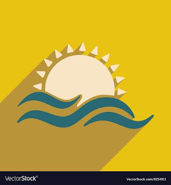 Flat with shadow icon and mobile application vector image