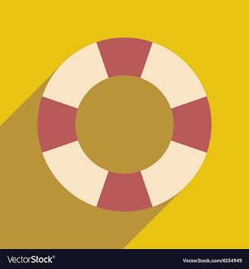 Flat with shadow icon and mobile application vector image