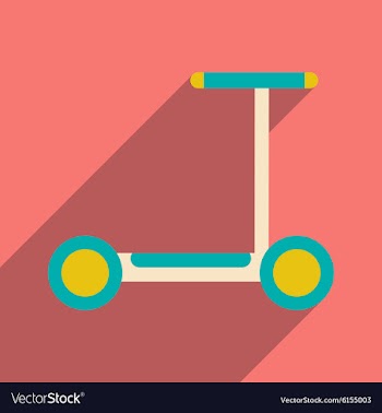 Flat with shadow icon and mobile application vector image