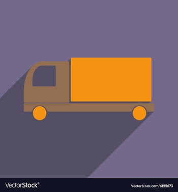 Flat with shadow icon and mobile application vector image