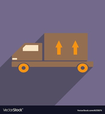 Flat with shadow icon and mobile application vector image