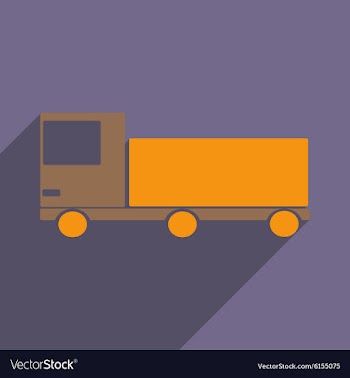 Flat with shadow icon and mobile application vector image