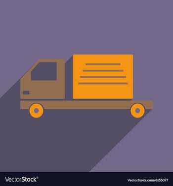 Flat with shadow icon and mobile application vector image