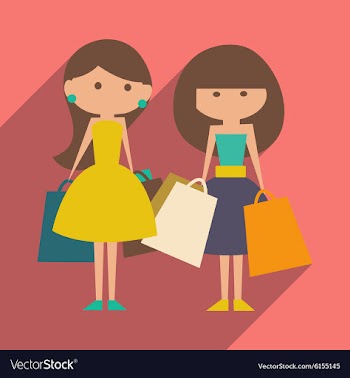 Flat with shadow icon and mobile application vector image