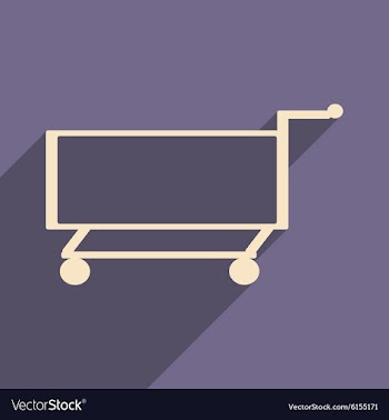 Flat with shadow icon and mobile application vector image