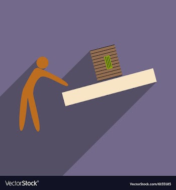 Flat with shadow icon and mobile application vector image