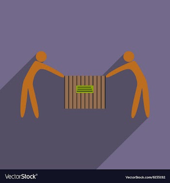 Flat with shadow icon and mobile application vector image