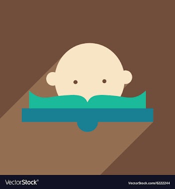 Flat with shadow icon and mobile application vector image