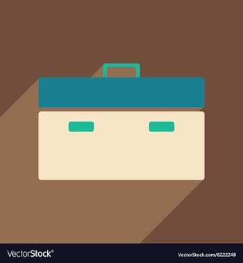 Flat with shadow icon and mobile application vector image