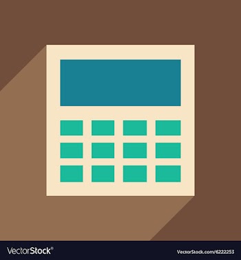Flat with shadow icon and mobile application vector image