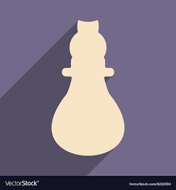 Flat with shadow icon and mobile application vector image