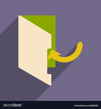 Flat with shadow icon and mobile application vector image