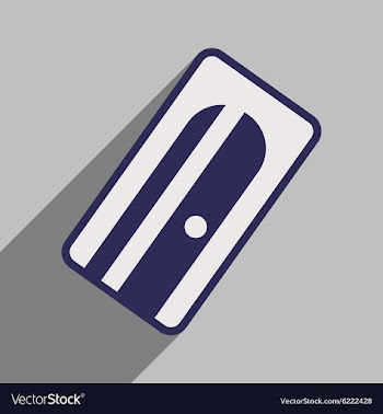 Flat with shadow icon and mobile application vector image